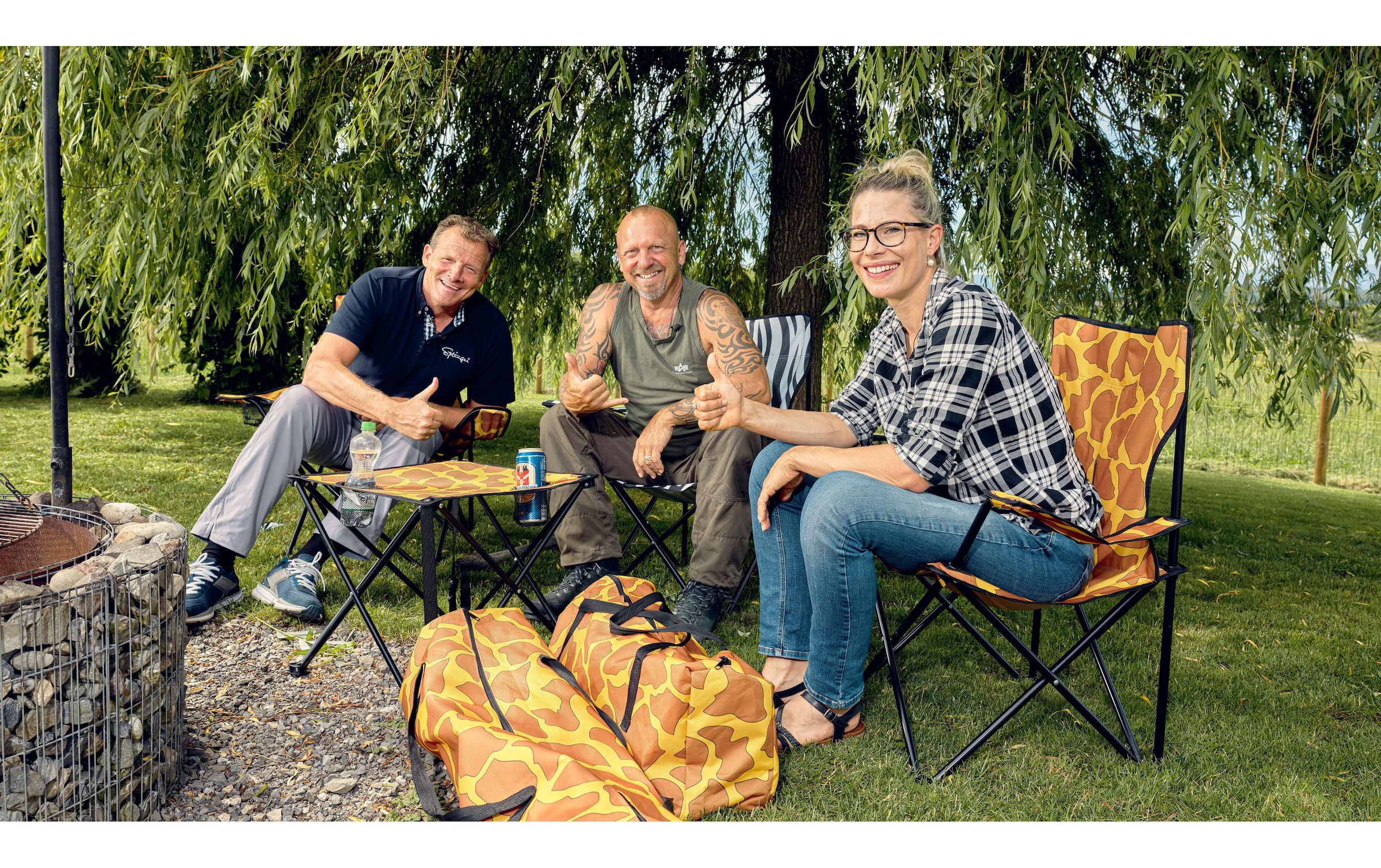 Campingtisch »Zebraffo Giraffe 3er«