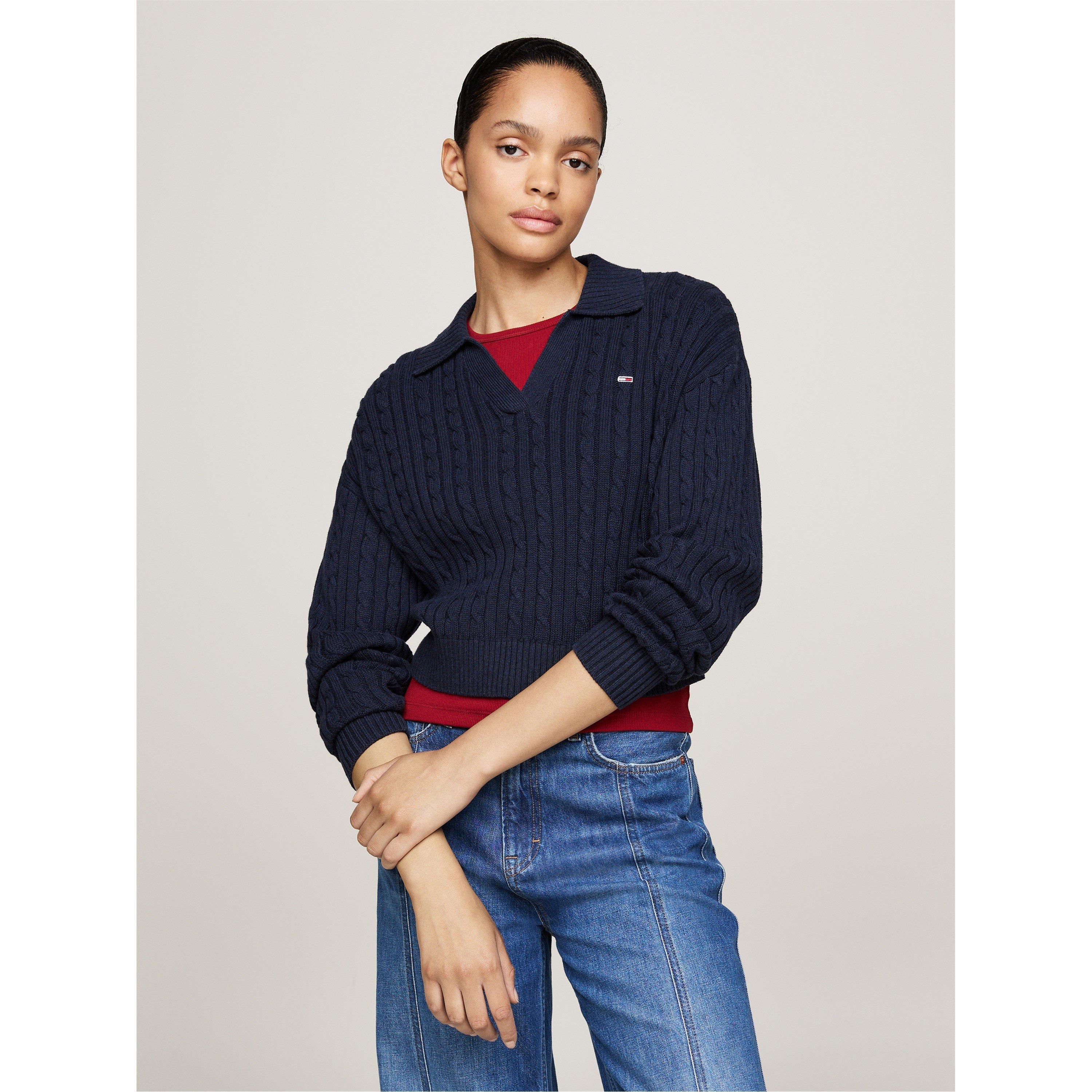 Tommy Jeans Cable Rugby Pullover sweater