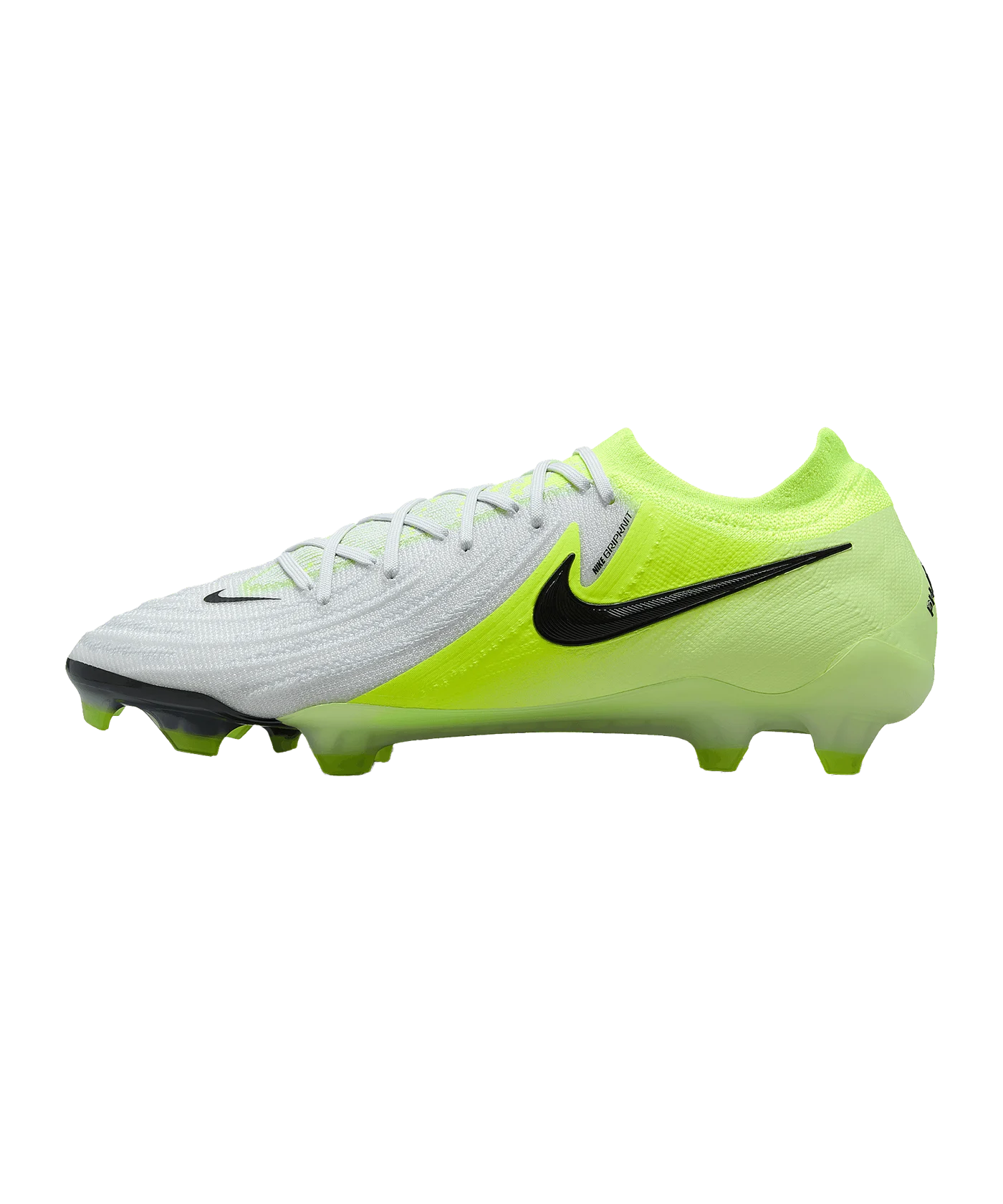 Nike Phantom GX II Elite FG Mad Voltage Silber Schwarz F003