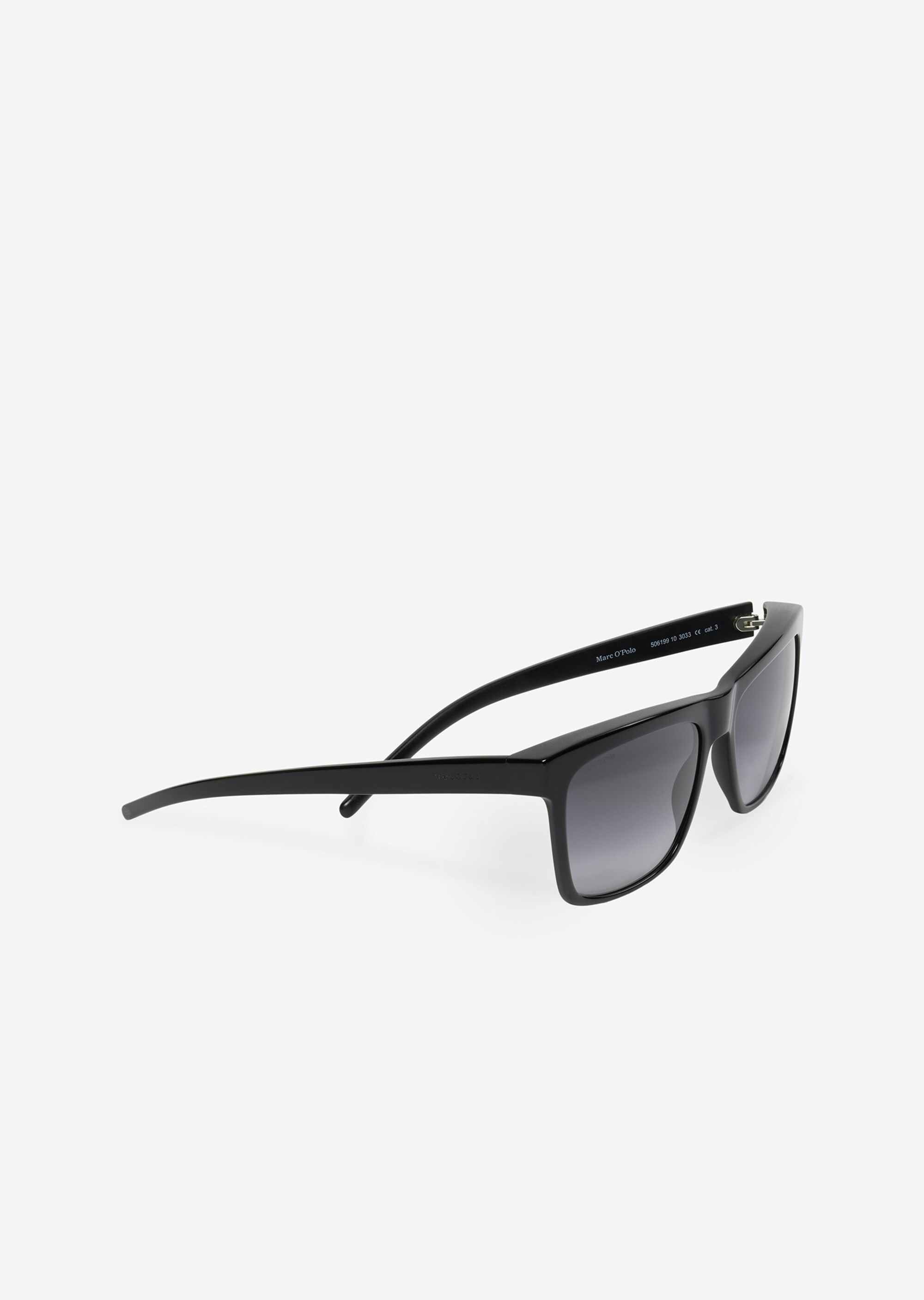 Herren-Sonnenbrille in moderner rechteckiger Form