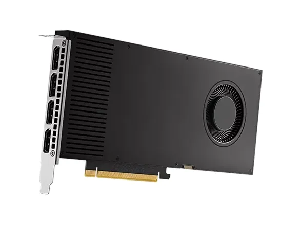NVIDIA® RTX™ A4000 - Grafikkort - RTX™ A4000 - 16 GB GDDR6 - PCIe 4.0 x16 - 4 x DisplayPort