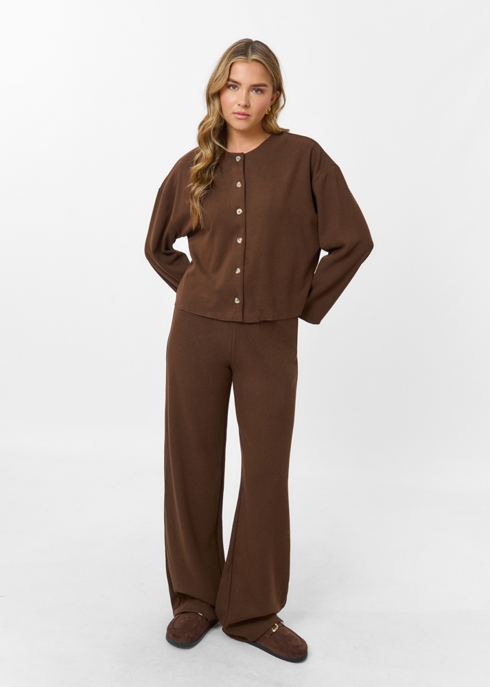 Lois broek choco bruin