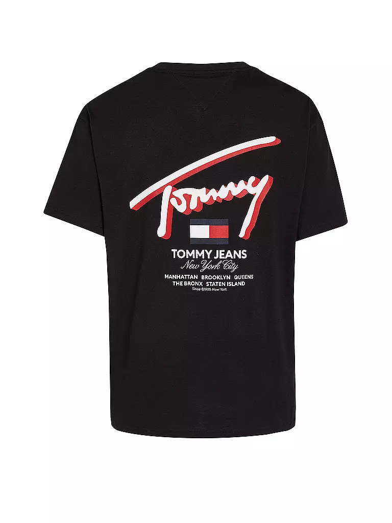 TOMMY JEANS T-Shirt schwarz
