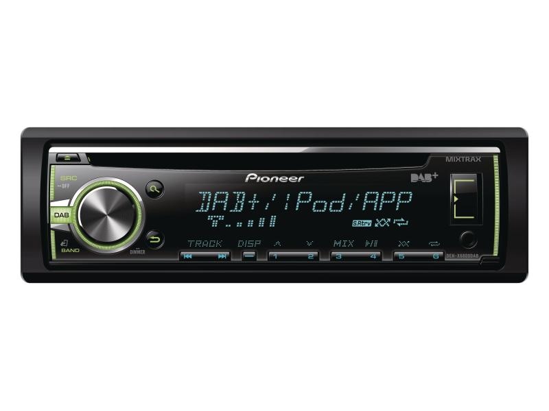 Pioneer Autoradio DEH-X6800DAB-AN 1 DIN 1-DIN DAB  Autoradio