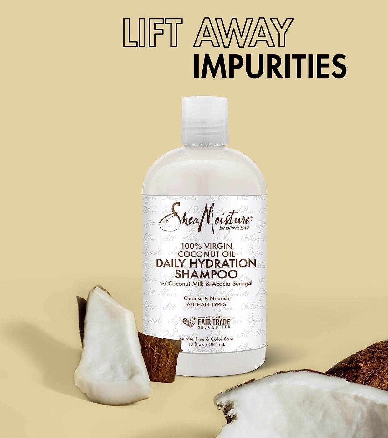 Shea Moisture - Shampoo de Hidratação Diária - Óleo de Coco