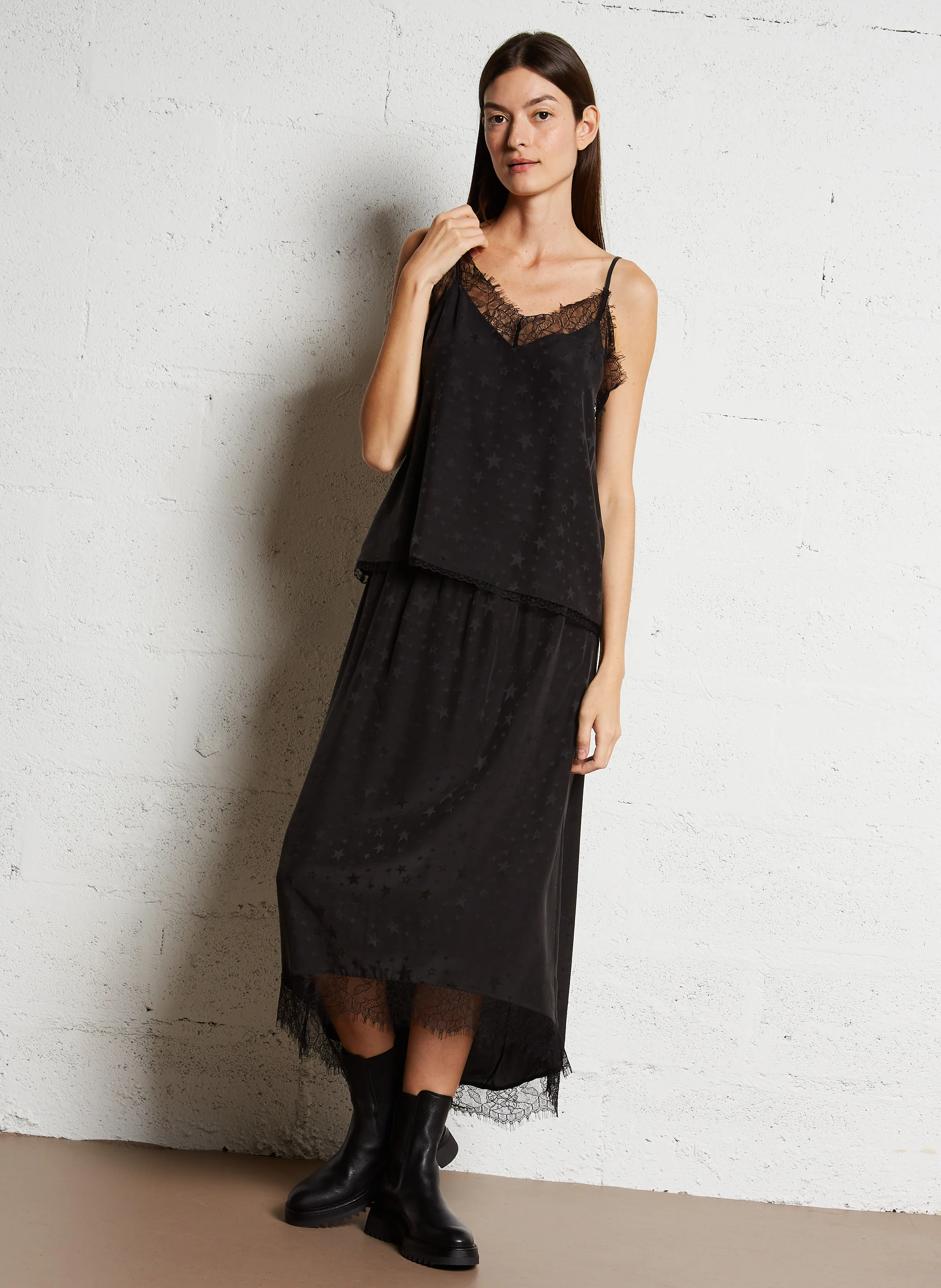 OPTIMISTE - Bottines en cuir | Noir