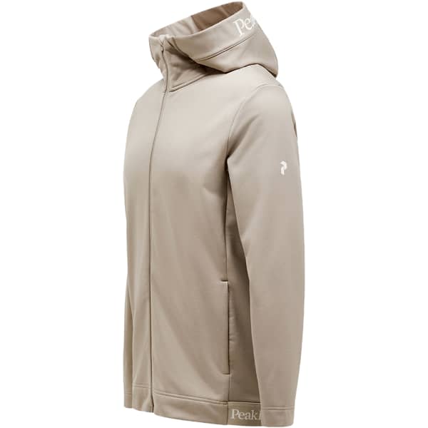 Veste polaire PEAK PERFORMANCE M RIDER TECH ZIP HOOD AVID BEIGE