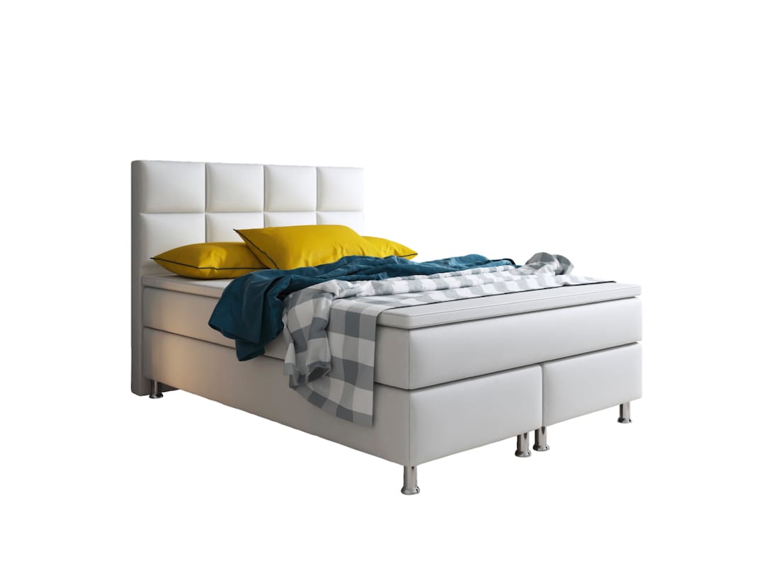 Boxspringbett Miami 140 x 200 cm anthrazit