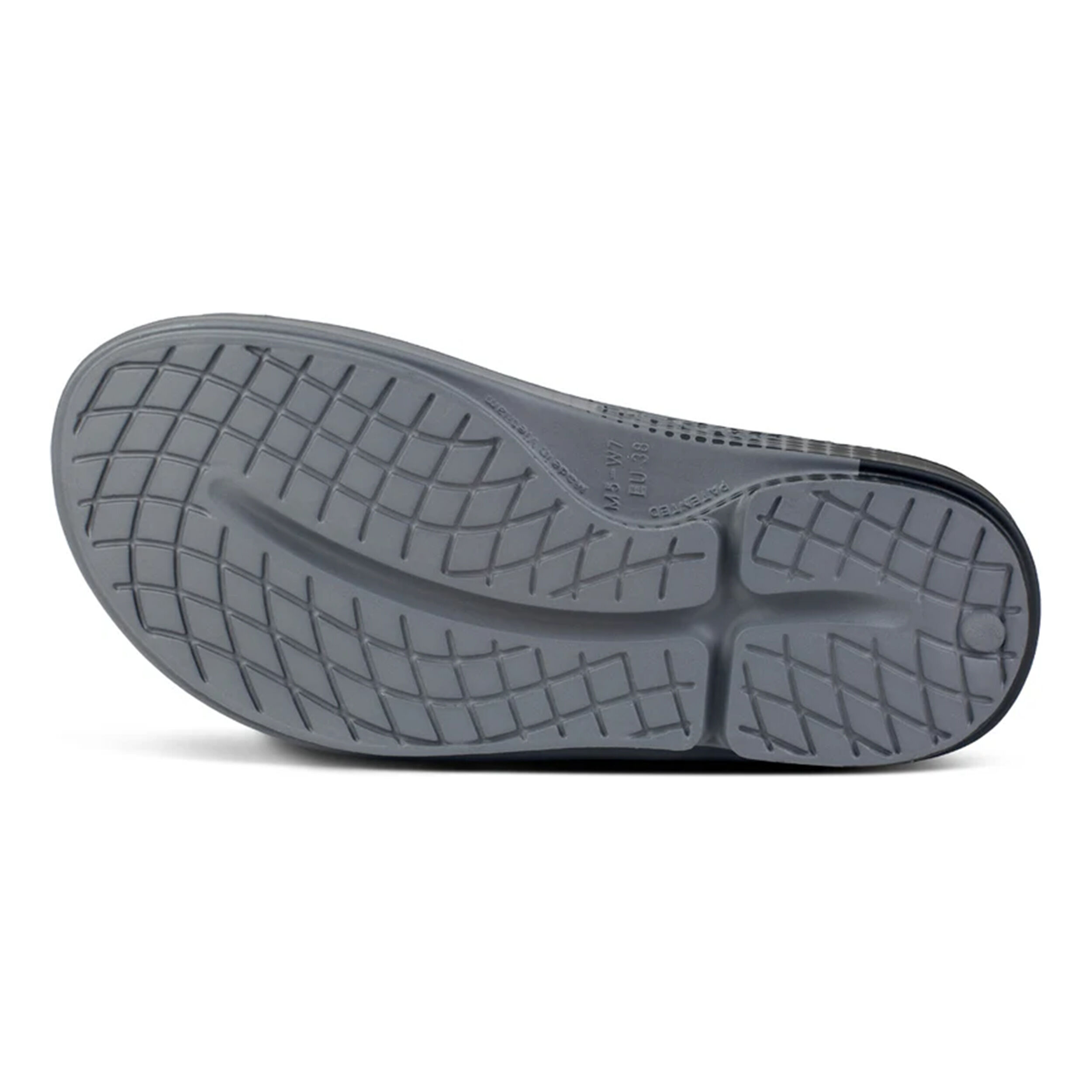 OOFOS Ooahh Sport Chaussure De Récupération Hommes - Gris Foncé