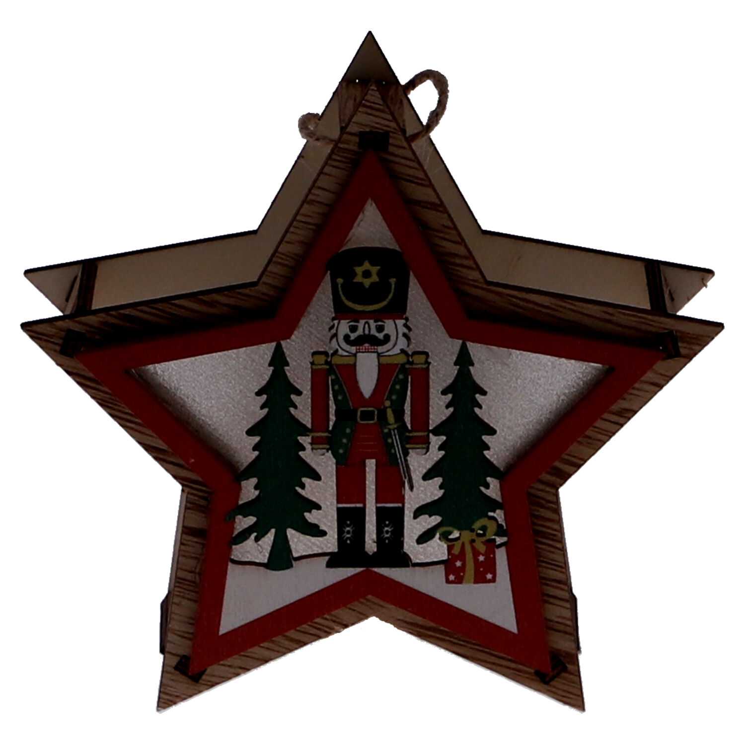 Holzhänger 1LED 10cm
