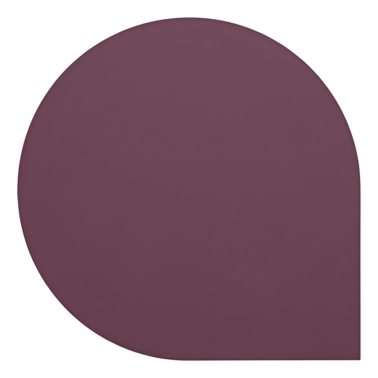 AYTM Stilla placemats sets van 2 bordeaux