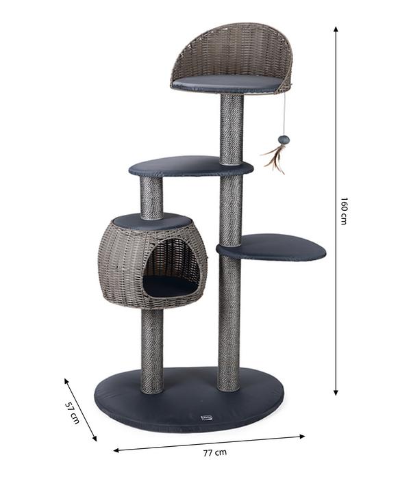 Karlie Outdoor-Kratzbaum Misty, grau, ca.