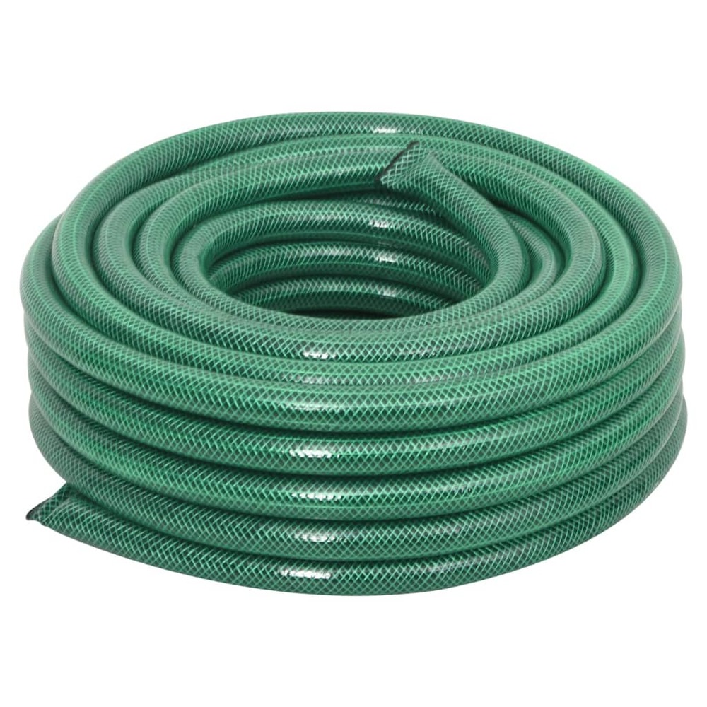 Tuyau d'arrosage avec jeu de raccords vert 0,9