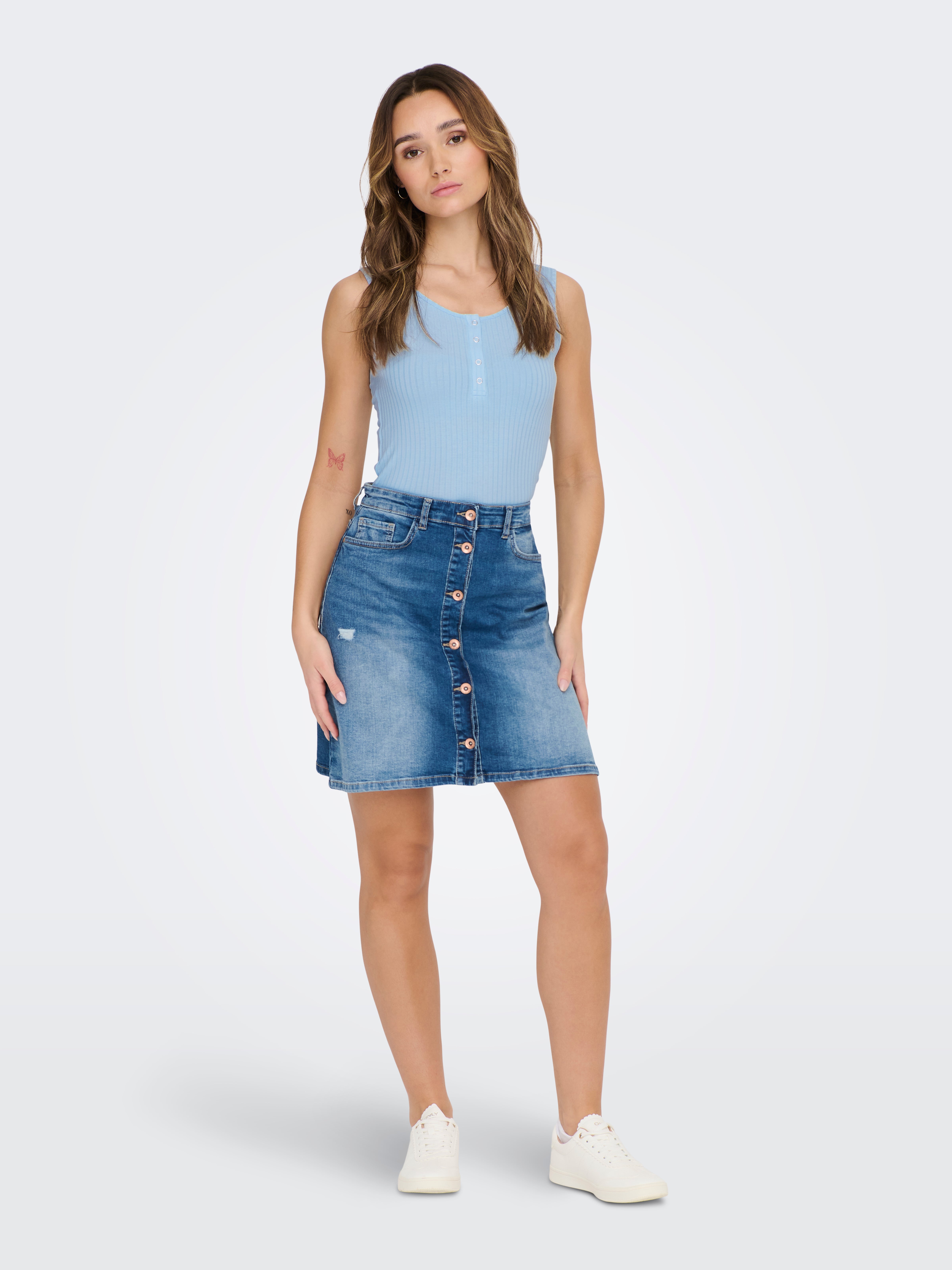 JDYFRANSISKA Tanktop Cashmere Blue