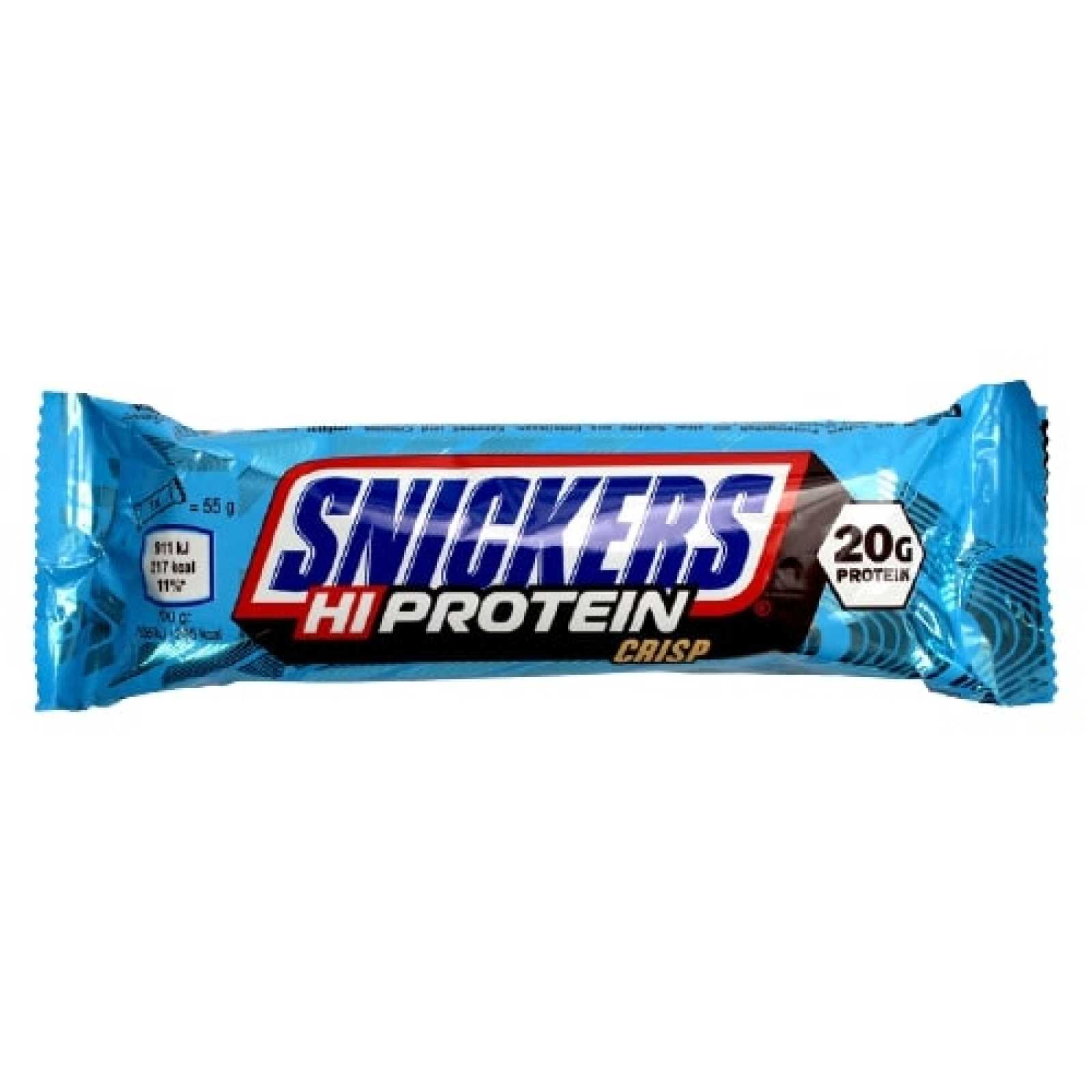 Barra de proteína crocante Snickers 55 gramas