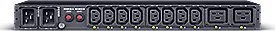 CyberPower Switched ATS PDU44005 - Strømfordelingsenhed (rackversion) - AC 200-240 V - 1-faset - serial, Ethernet - input: 2 x IEC 60320 C20 - output-stikforbindelser: 10 (8 x IEC 60320 C13, 2 x IEC 60320 C19) - 1U - 3.05 m ledning - sort