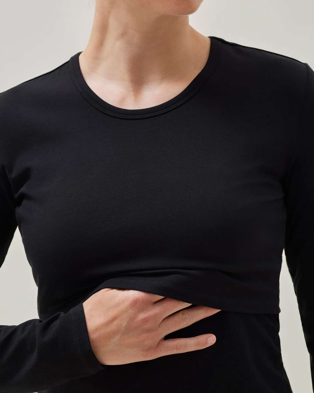 Ammetopp Langermet – Øko Bomull | Essential Top Long Sleeve