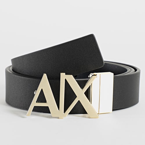 Ceinture Réversible 951017 Noir Bleu Marine