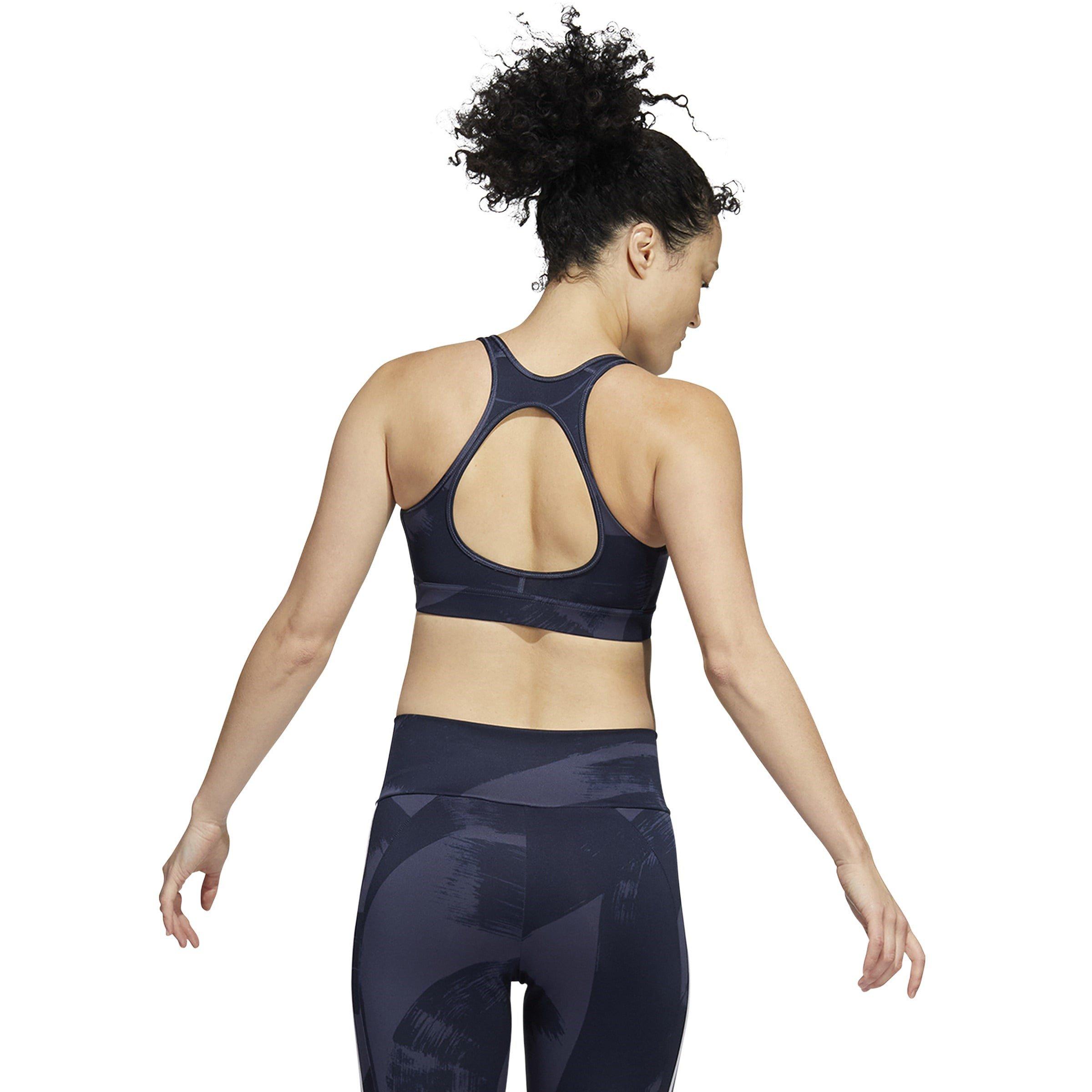 adidas AOP Medium Impact Sports Bra Womens