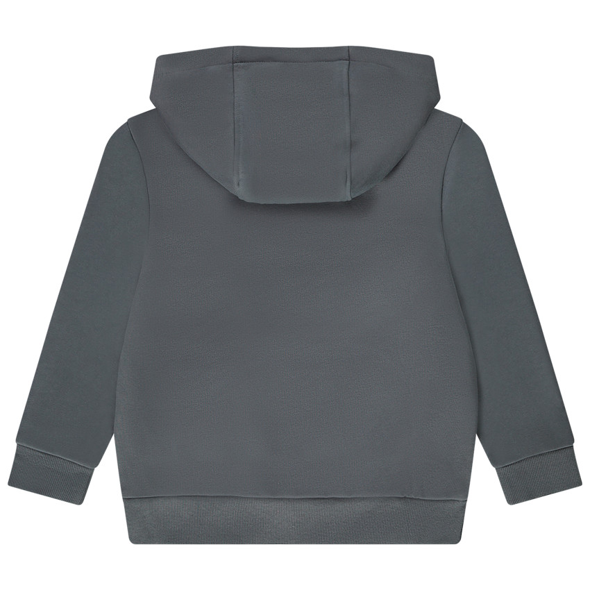 Sweat à capuche avec patch bouclettes pour garçon
