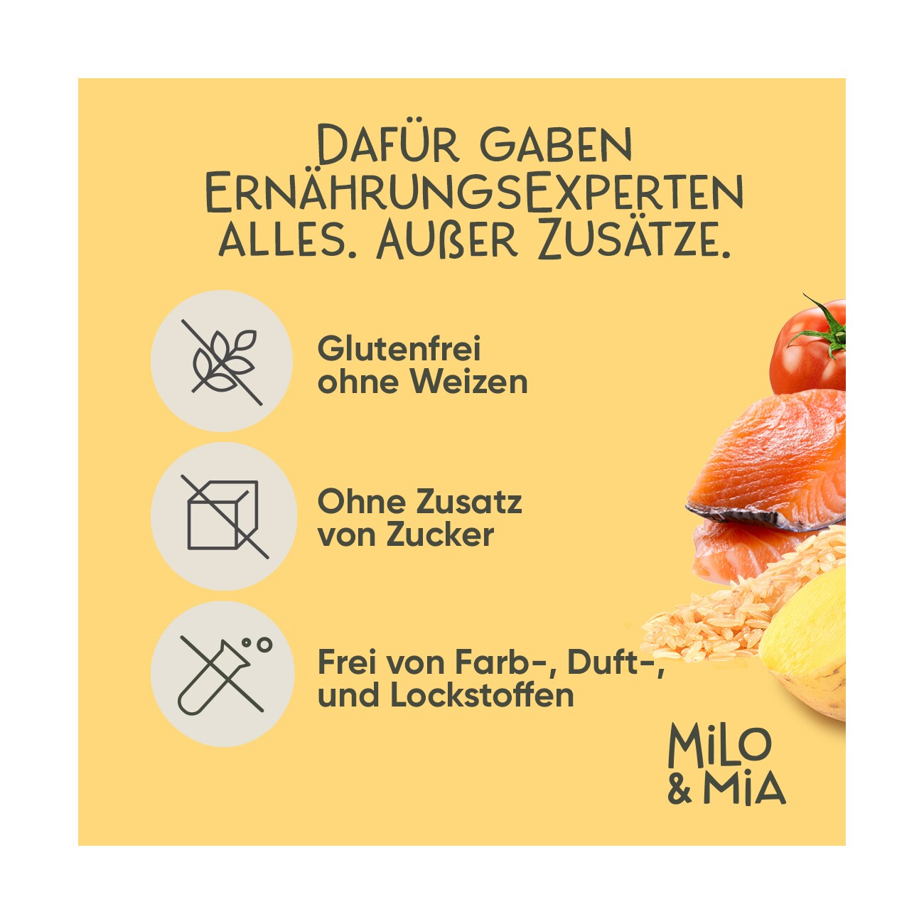 Milo & Mia Pferd & Pastinake 6x400 g