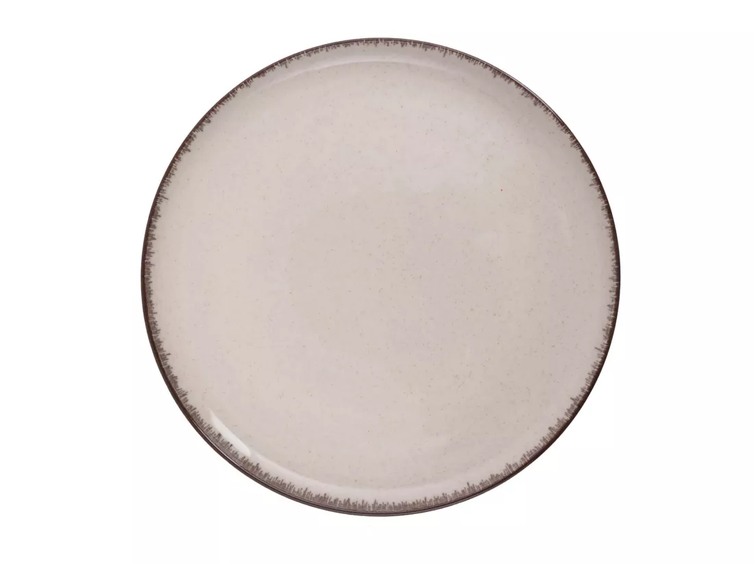 Service vaisselle en porcelaine 18 pièces - Crème - SANCHA