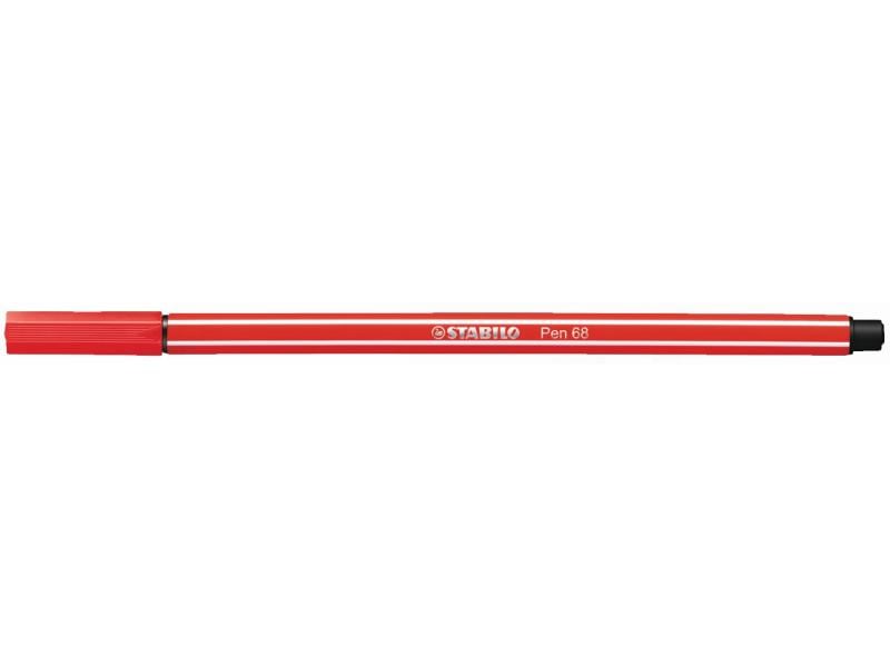 STABILO Fasermaler Pen 68, Rot Faserschreiber