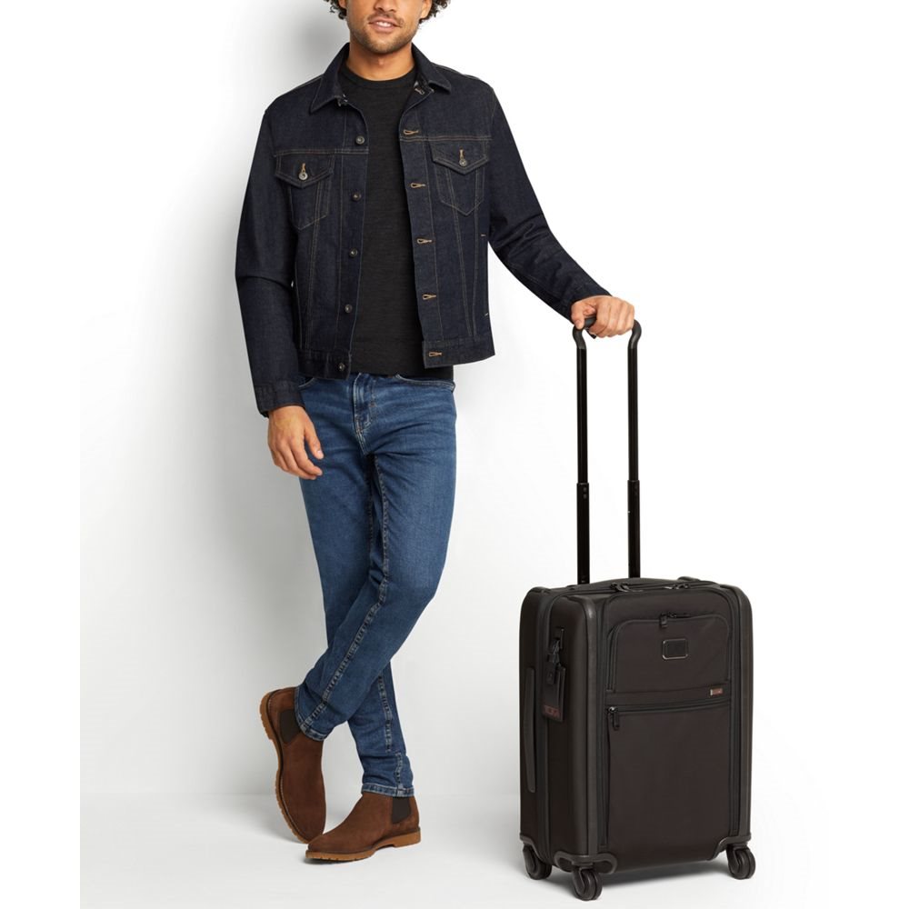 Tumi Alpha Continental Dual Access 4 Wheeled Carry-On black