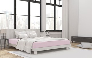 Vario Spannbetttuch 90/100 x 200 cm rose