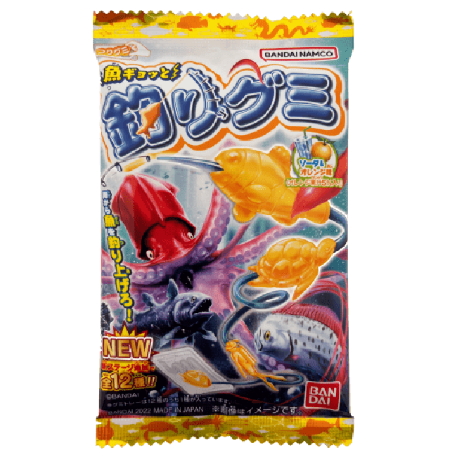 Bandai Fish Gyotto Fishing Gummies 14g