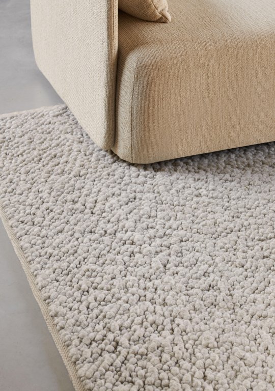 Audo Copenhagen Gravel vloerkleed 170x240 ivoor