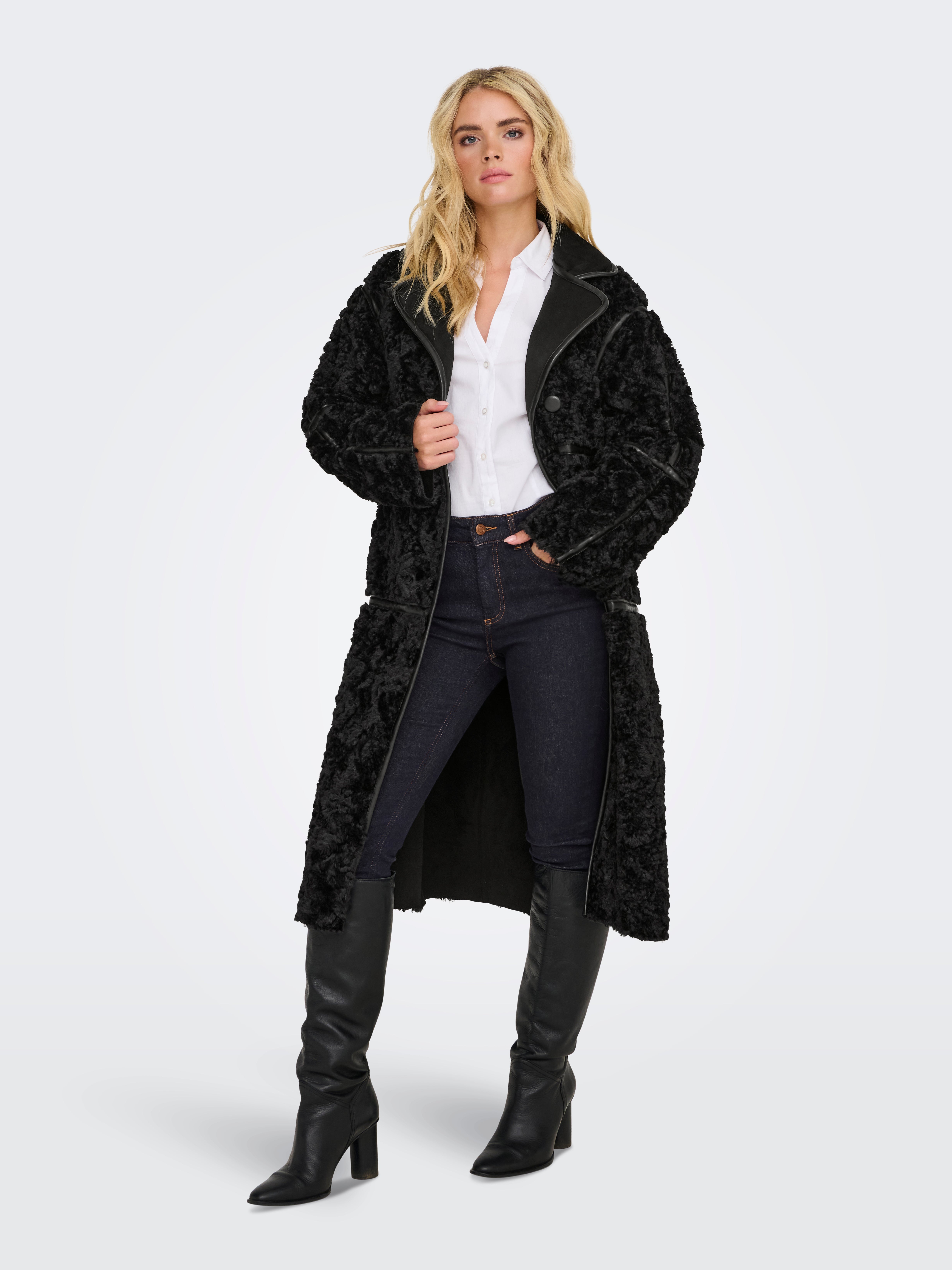 JDYHARRIET Mantel Black
