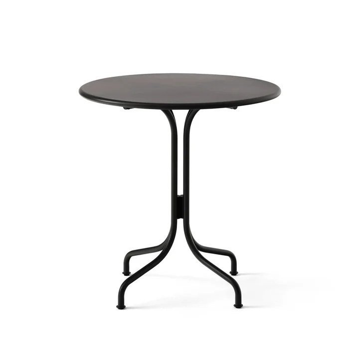 &Tradition - Thorvald SC96 Outdoor Bistrotisch, Ø 70 cm, warm black