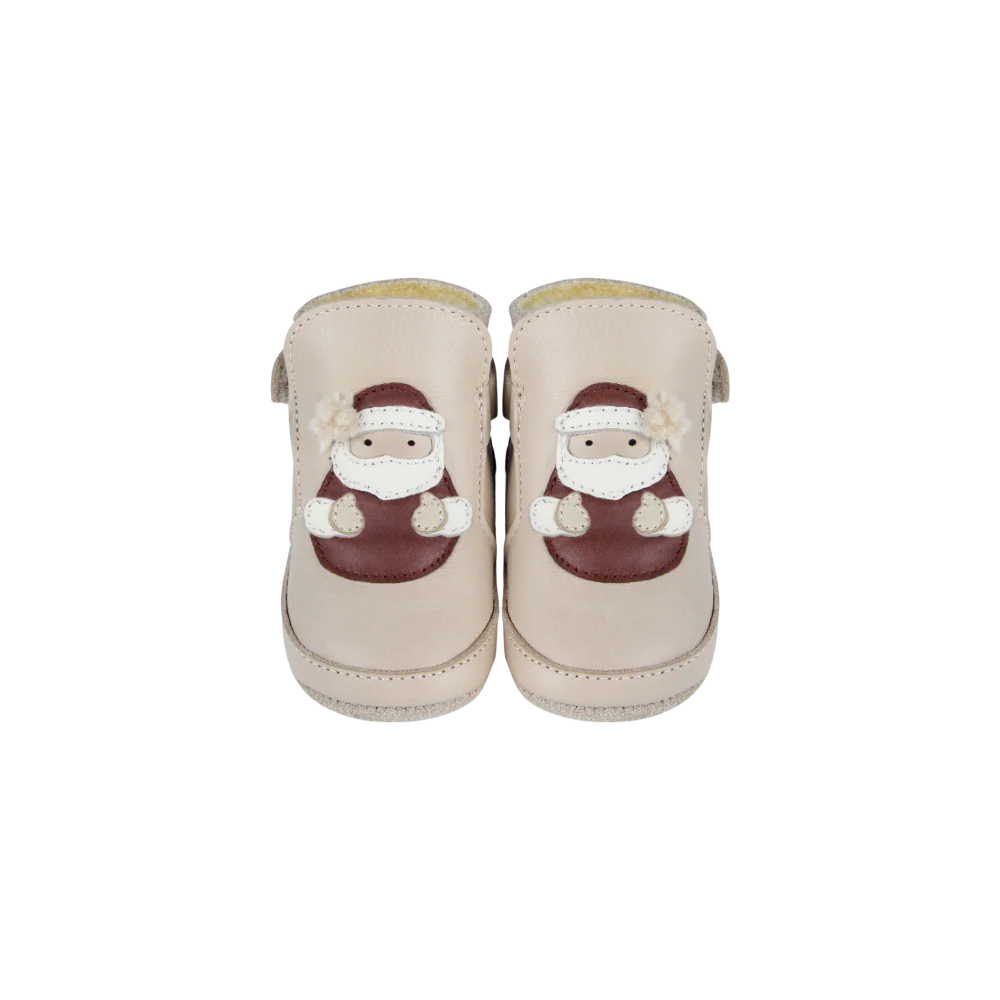 Aggas Booties | Santa | Ivory Classic Leather