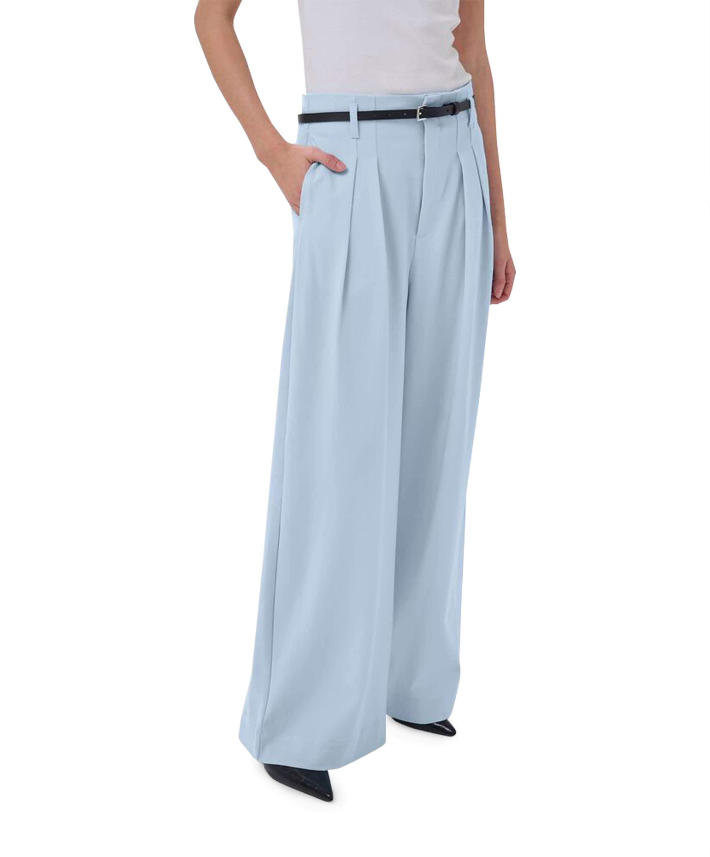 My Essential Wardrobe MWHace Sille High Wide dames broek blauw
