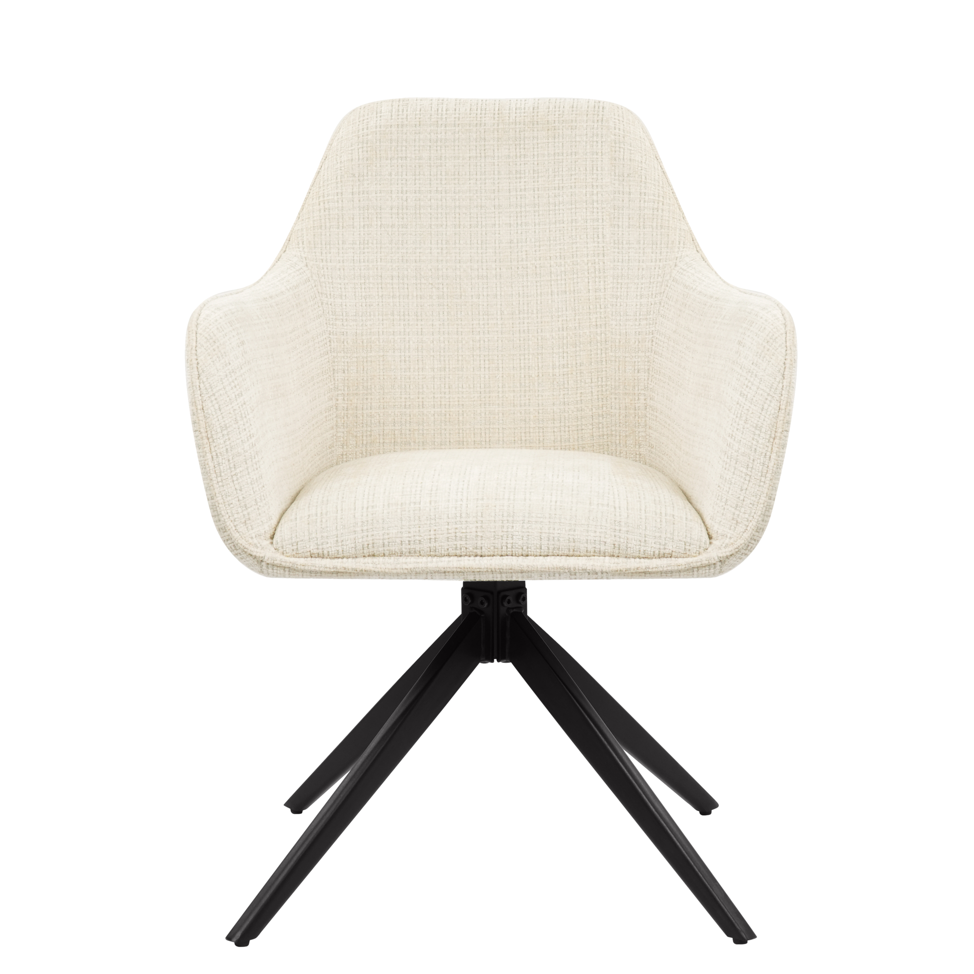 Eetkamerstoel Luuk stof beige