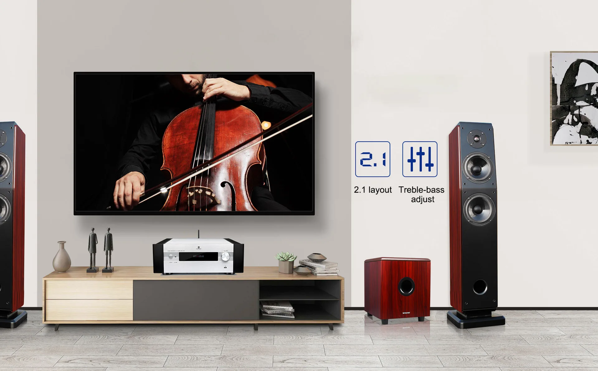 Tonewinner AD-86D Amplis hi-fi stéréo
