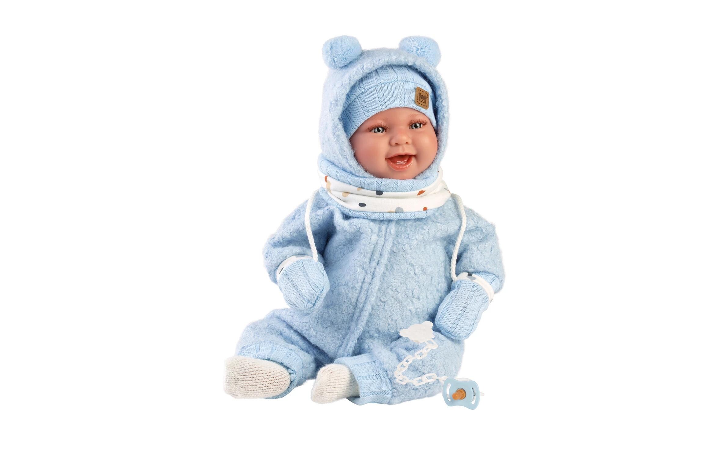 Babypuppe Talo 44 cmNewborn-Puppe mit weichem Stoffkörper