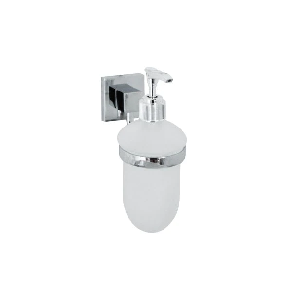 Distributeur de savon mural gris chromé Mare Fackelmann