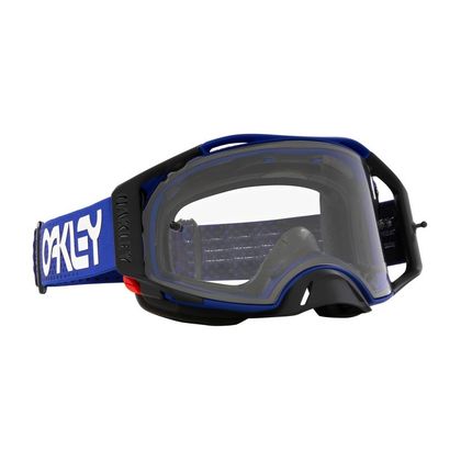 Masque cross Oakley AIRBRAKE MX MOTO BLUE ECRAN CLAIR 2024 - Bleu