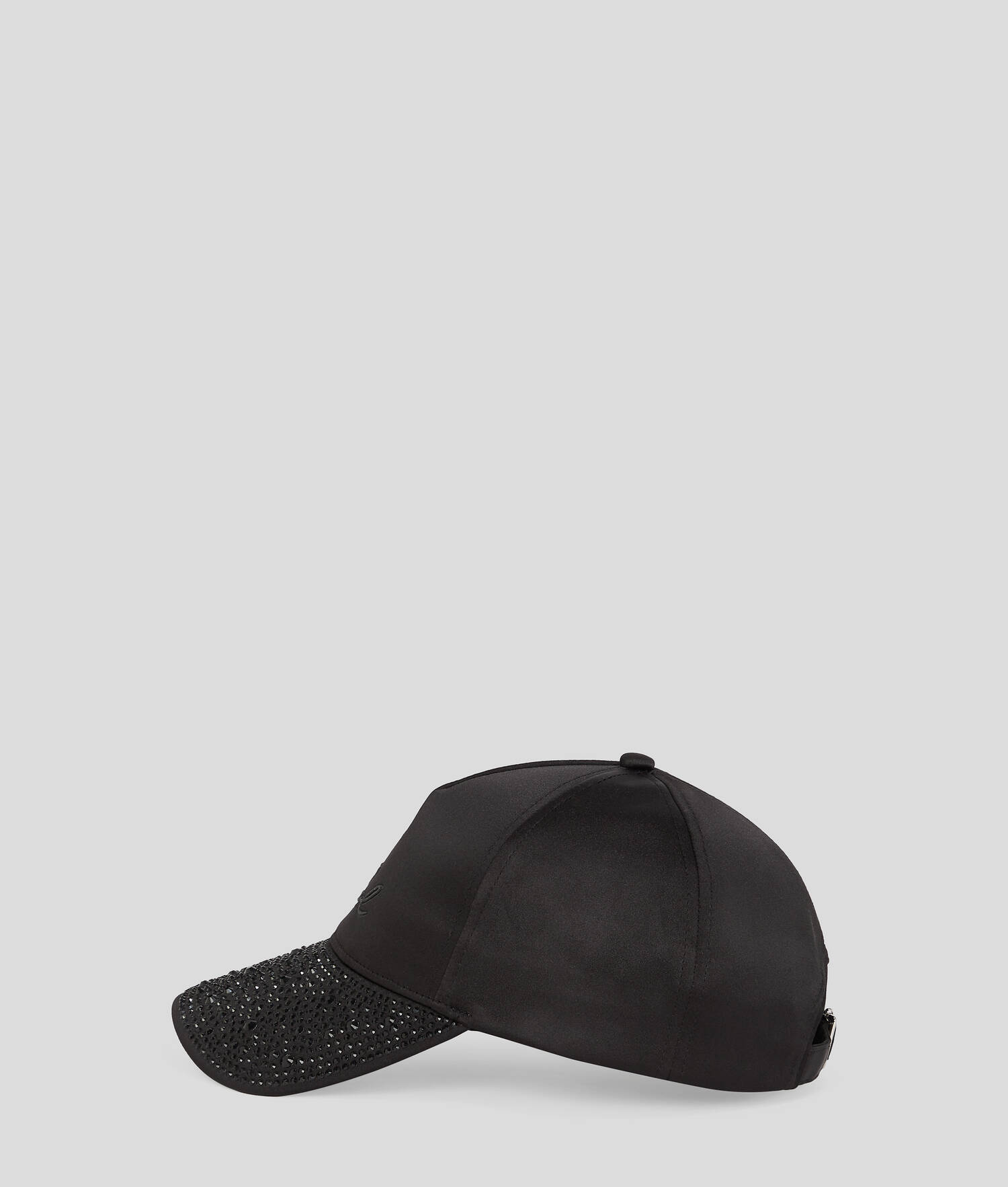 CASQUETTE À STRASS K/SIGNATURE - Embellissement noir
