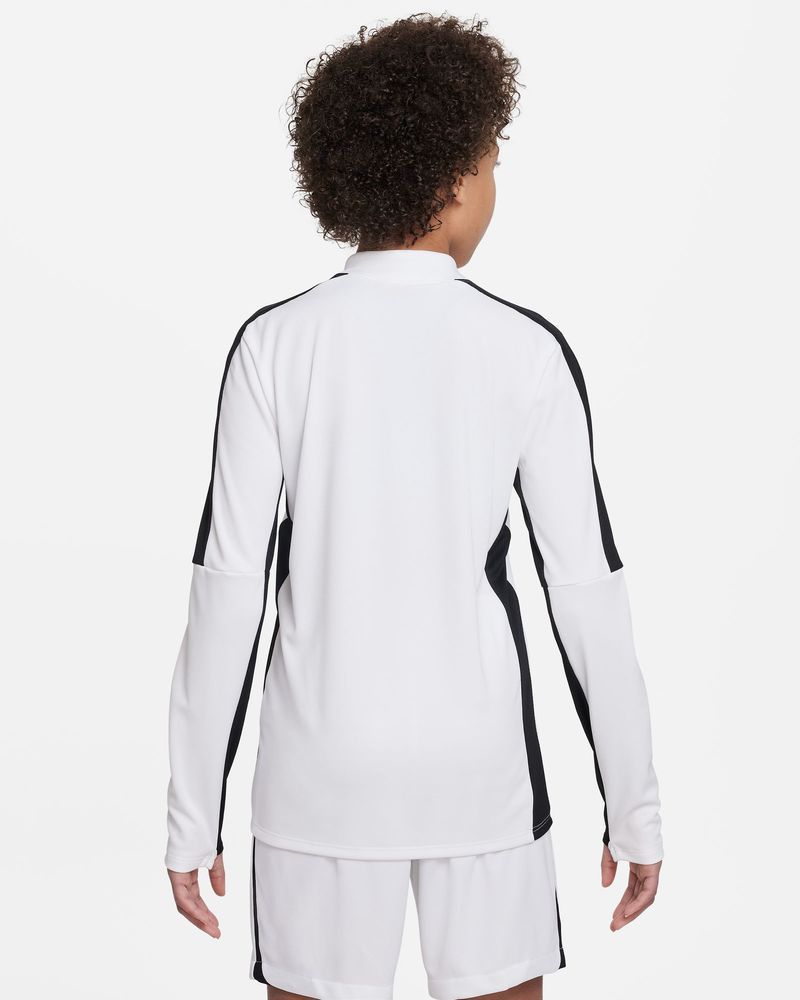 Haut d'entrainement 1/4 Zip Nike Academy 23 Blanc pour enfant