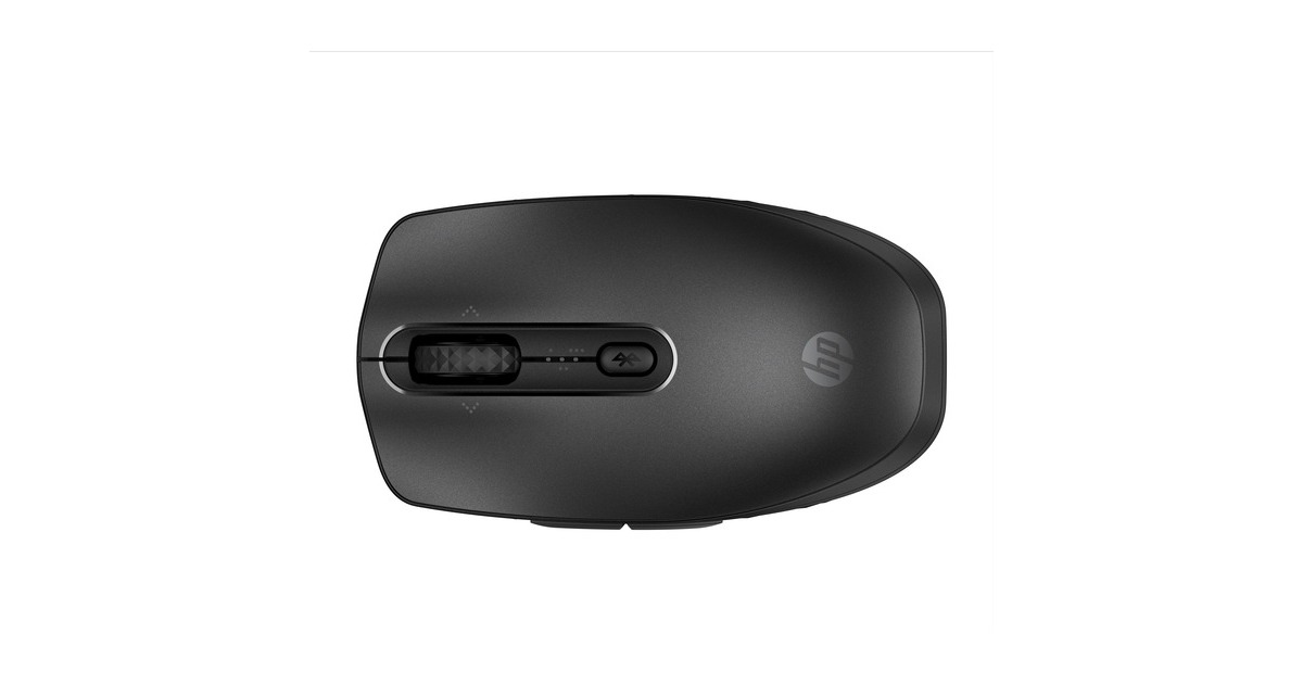 HP690 oplaadbare draadloze muis  (Zwart, 4000 dpi, Bluetooth, Qi)
