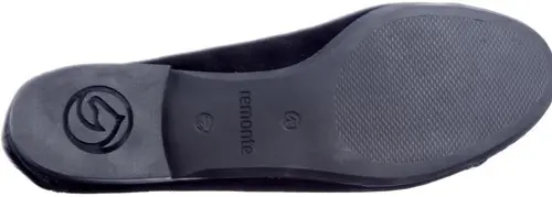 Remonte D0K12-02 maat 44 ballerina zwart Calandschoen