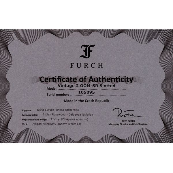 Furch Vintage 2 OOM Slotted