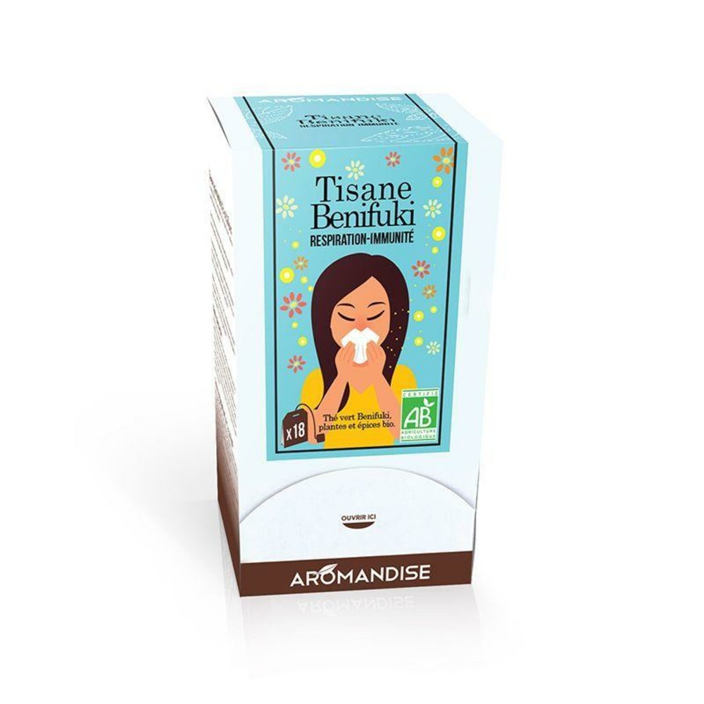 Tisane benifuki en sachets - respiration & immunité