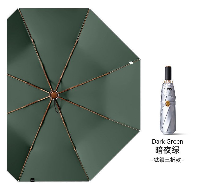 Fenmo - Compacte paraplu met bloemenmotief (verschillende designs)