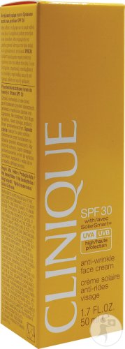 Clinique Crème Solaire Anti-Rides Visage IP30 50ml