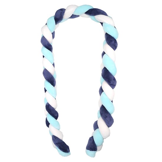 Coussin tresse   Bleu        200 cm   de               Babycalin