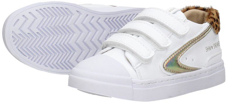 Shoesme Meisjes klittenbandschoenen wit